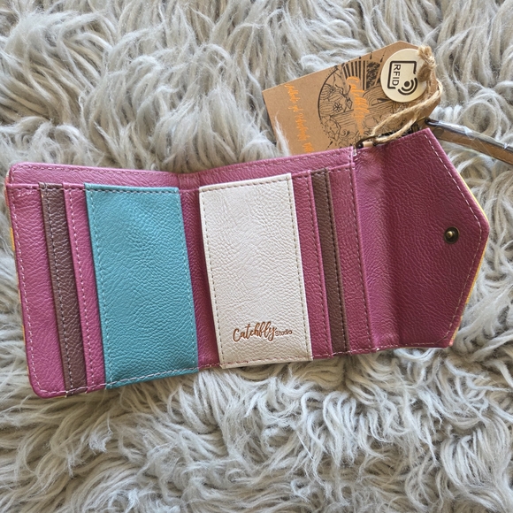 Catchfly Colorful Patterned Wallet - Picture 2 of 2
